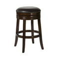 thumbnail image 1 of Hillsdale Furniture Tillman Wood Backless Bar Height Swivel Stool, Brown Cherry, 1 of 11