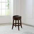 thumbnail image 1 of Hillsdale Furniture Tillman Wood Backless Counter Height Swivel Stool, Brown Cherry, 1 of 13