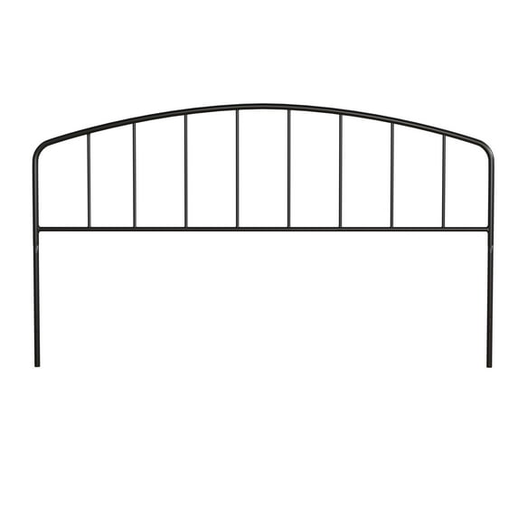 Hillsdale Furniture Tolland Arched Spindle Satin Black Metal King Headboard