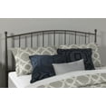 thumbnail image 1 of Hillsdale Furniture Warwick Gray Bronze Metal Full/Queen Headboard with Bed Frame, 1 of 2