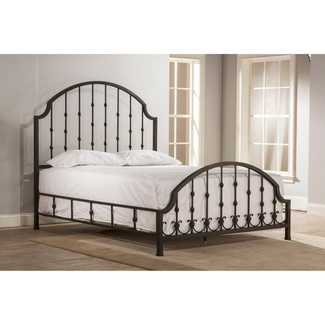 Hillsdale Furniture Westgate King Metal Bed, Rustic Black - Walmart.com