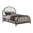 thumbnail image 1 of Hillsdale Furniture Westgate Queen Metal Bed, Rustic Black, 1 of 2