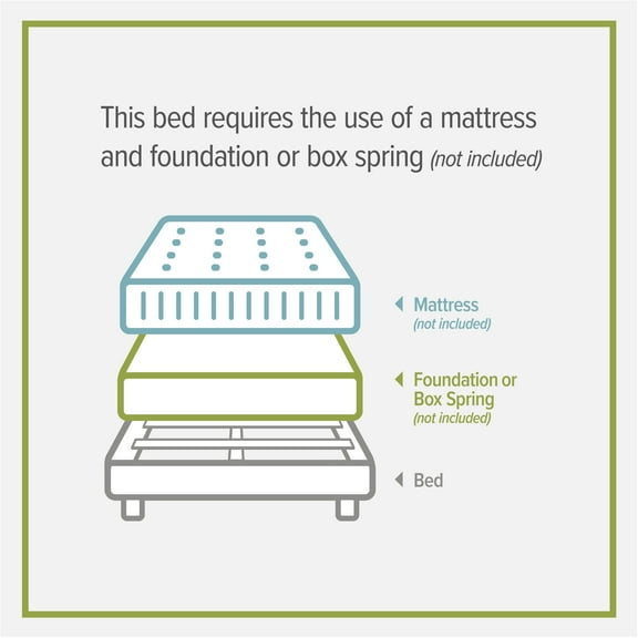 Hillsdale Gayle Nail Head Trim Upholstered Full Bed Gray Charcoal Fabric