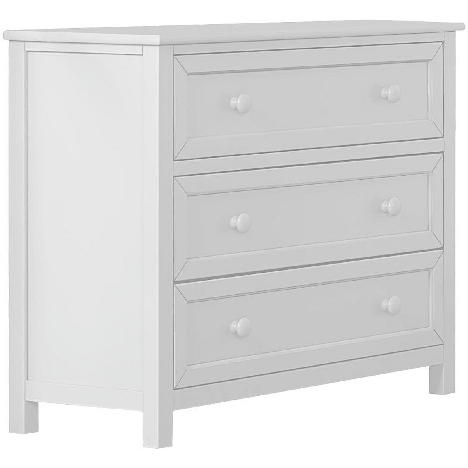 Hillsdale Kids and Teen Schoolhouse 4.0 Wood 3 Drawer Chest White