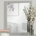 thumbnail image 1 of Hillsdale Kids and Teen Schoolhouse 4.0 Wood Framed Mirror Gray, 1 of 5