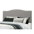 thumbnail image 1 of Hillsdale Kiley Fabric Upholstered Full/Queen Panel Headboard in Glacier Gray, 1 of 2