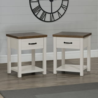 Wood Farmhouse End Tables in End Tables Walmart