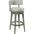 thumbnail image 1 of Hillsdale Lawton 40" Wood Contemporary Bar Stool in Gray Finish, 1 of 5