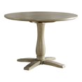 thumbnail image 1 of Hillsdale Ocala 44" Round Coastal Wood Dining Table in Sandy Gray, 1 of 1