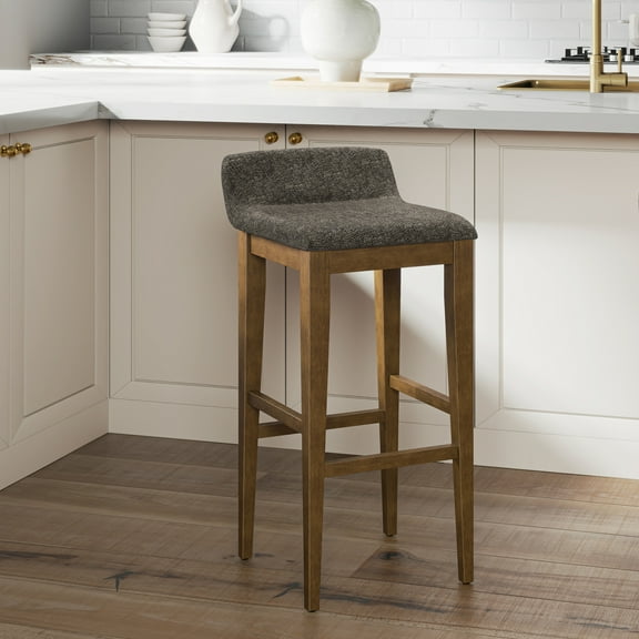 Hillsdale Renmark Counter Height Stool, Brushed Gray