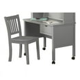 thumbnail image 1 of Hillsdale Schoolhouse 4.0 Contemporary Wood Desk and Chair in Gray, 1 of 2