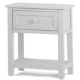 thumbnail image 1 of Hillsdale Schoolhouse 4.0 Contemporary Wood Nightstand in White, 1 of 2