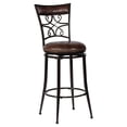 thumbnail image 1 of Hillsdale Seville 26 Metal Traditional Counter Stool in Brown Shimmer, 1 of 7