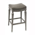 thumbnail image 1 of Hillsdale Vetrina 27" Fabric Traditional Counter Stool in Weathered Gray, 1 of 13