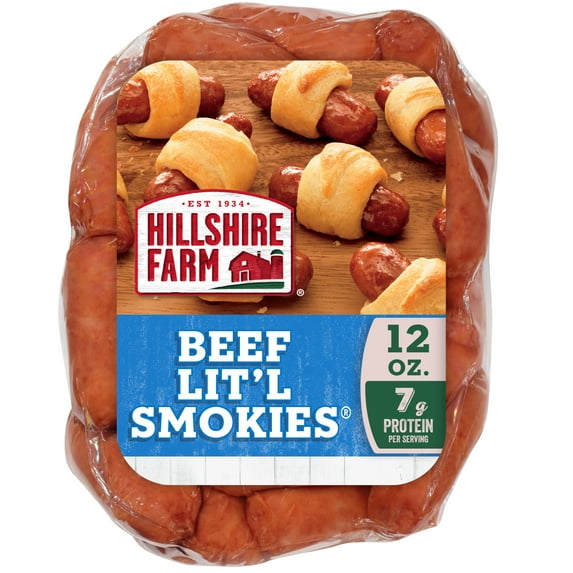 Hillshire Farm Beef Lit'l Smokies Smoked Sausage Links, 12 oz