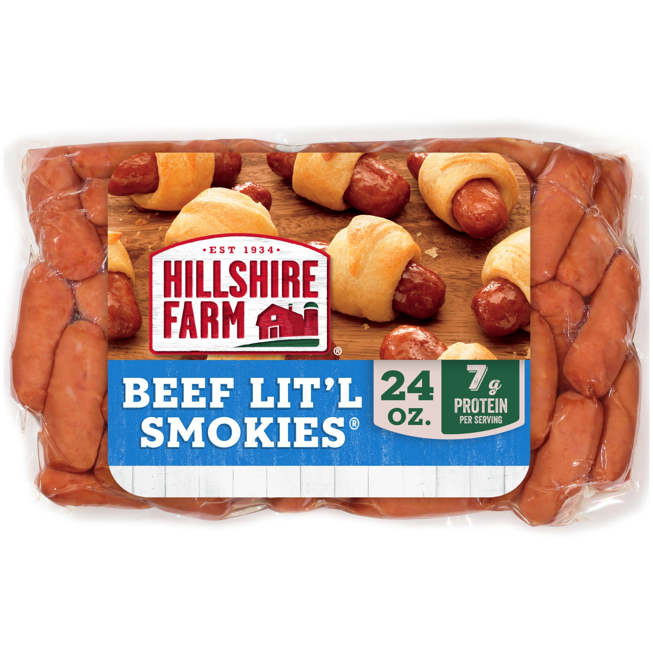 Hillshire Farm Beef Lit'l Smokies Smoked Sausage Links, 24 oz