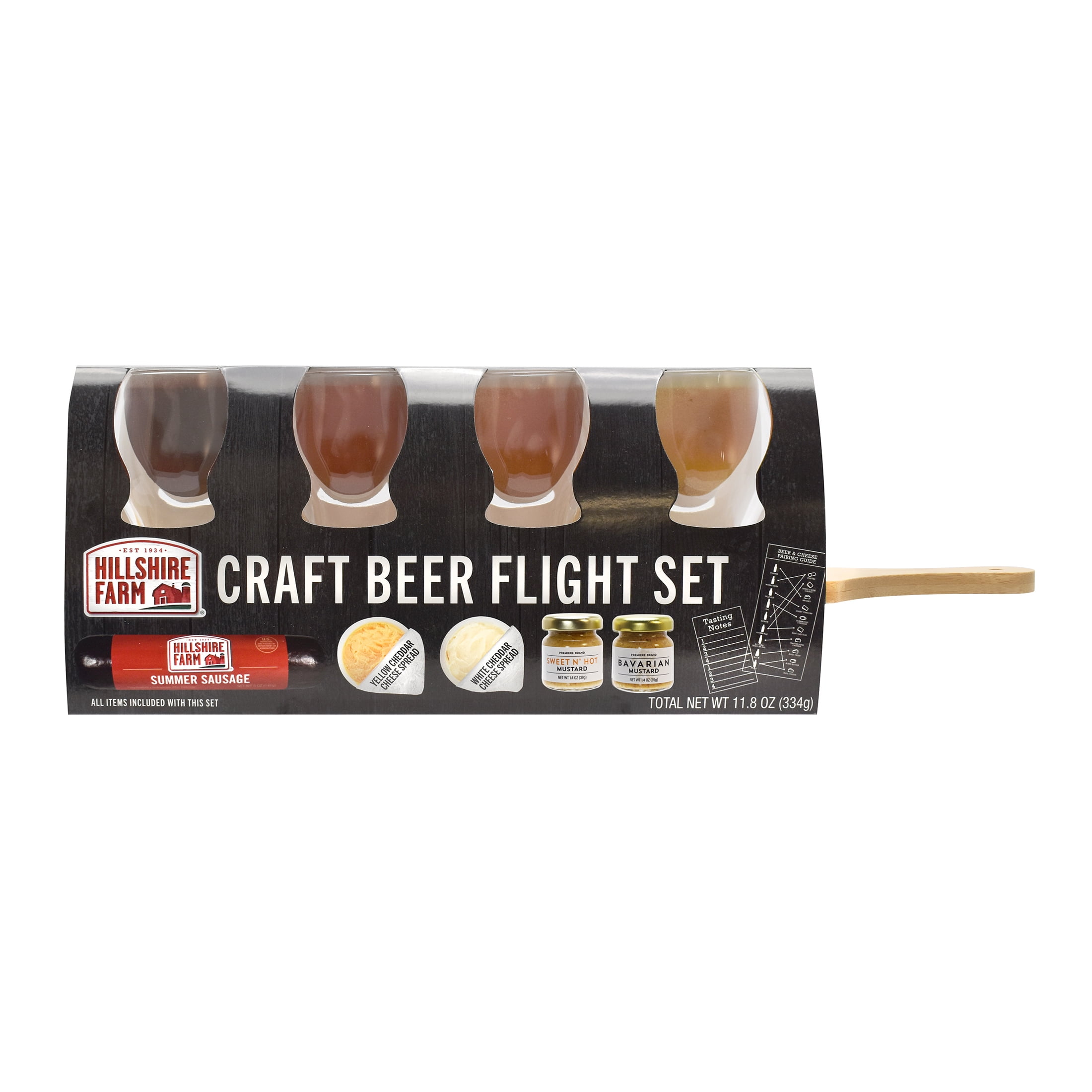 Hillshire Farm Craft Beer, Meat and Cheese Assortment Holiday Gift Set, 11.8oz