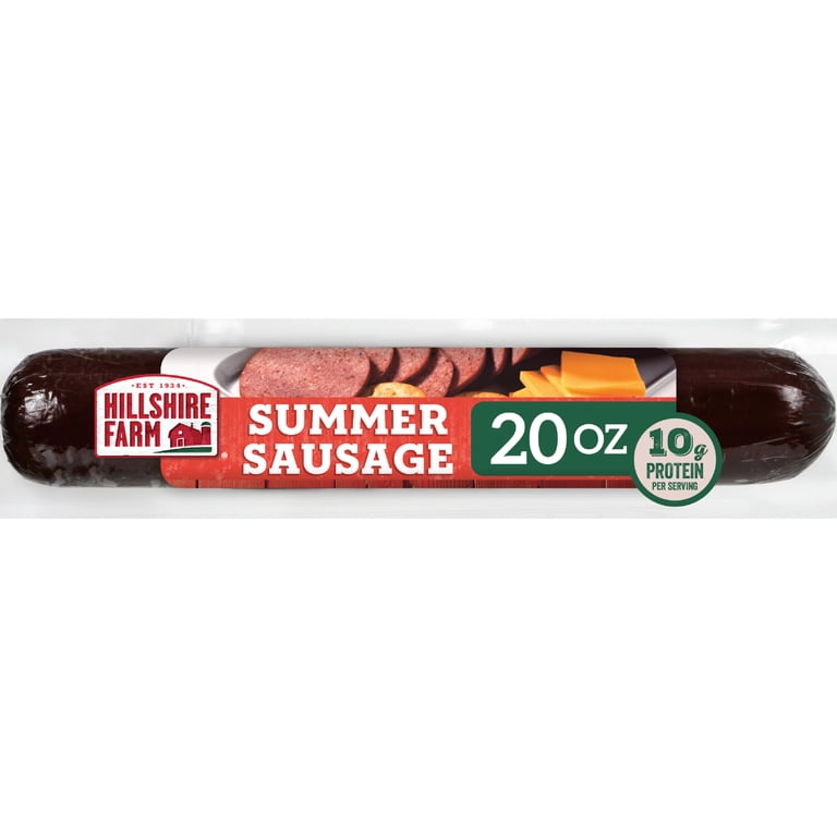 Hillshire Farm Hardwood Smoked Summer Sausage, 20 oz Hillshire Farm Hardwood Smoked Summer Sausage, 20 oz