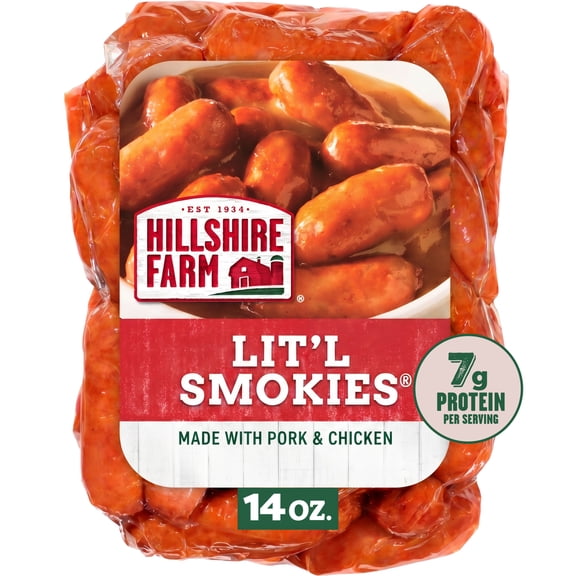 Hillshire Farm Lit'l Smokies Smoked Sausage Links, 14 oz