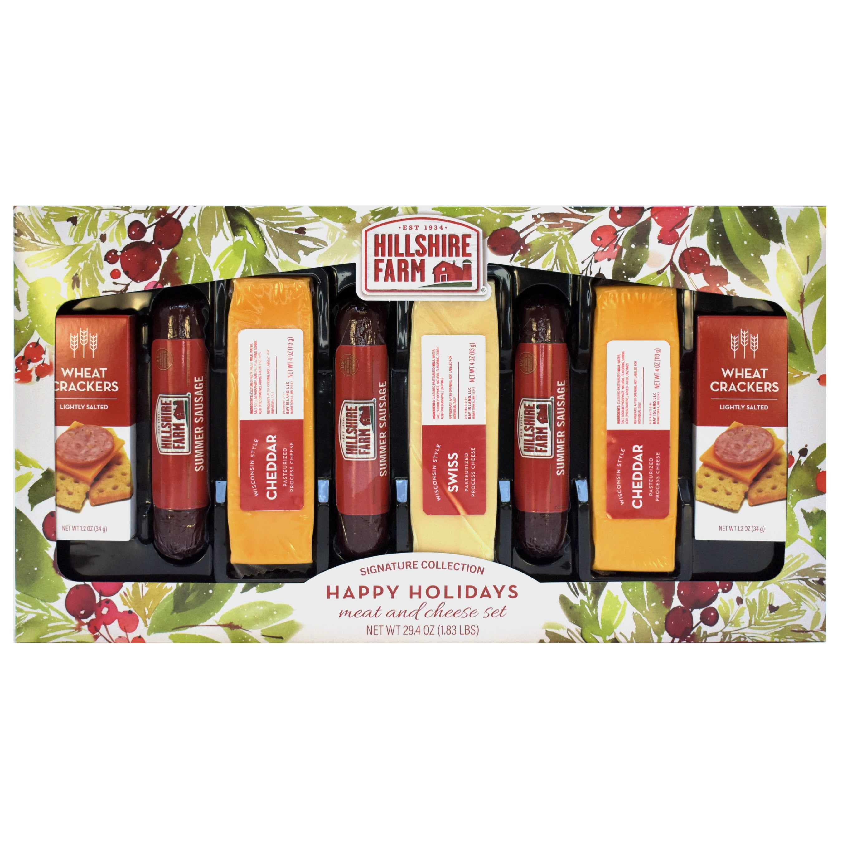Hillshire Farm Meat and Cheese Trio Assortment Holiday Gift Set, 29.4oz