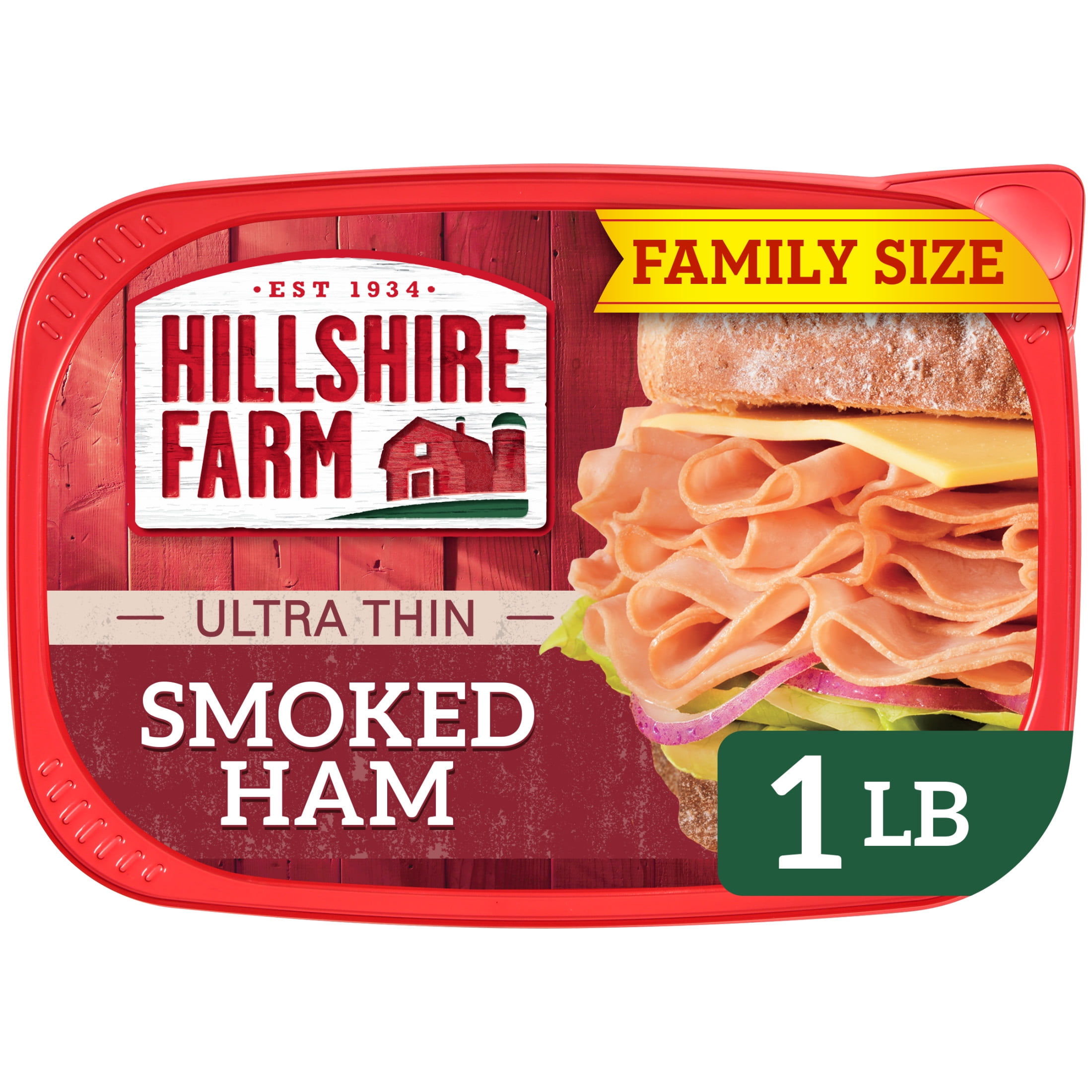 containers of Hillshire Farms packaged sliced sandwich meat on the  refrigerator shelves of a grocery store Stock Photo - Alamy