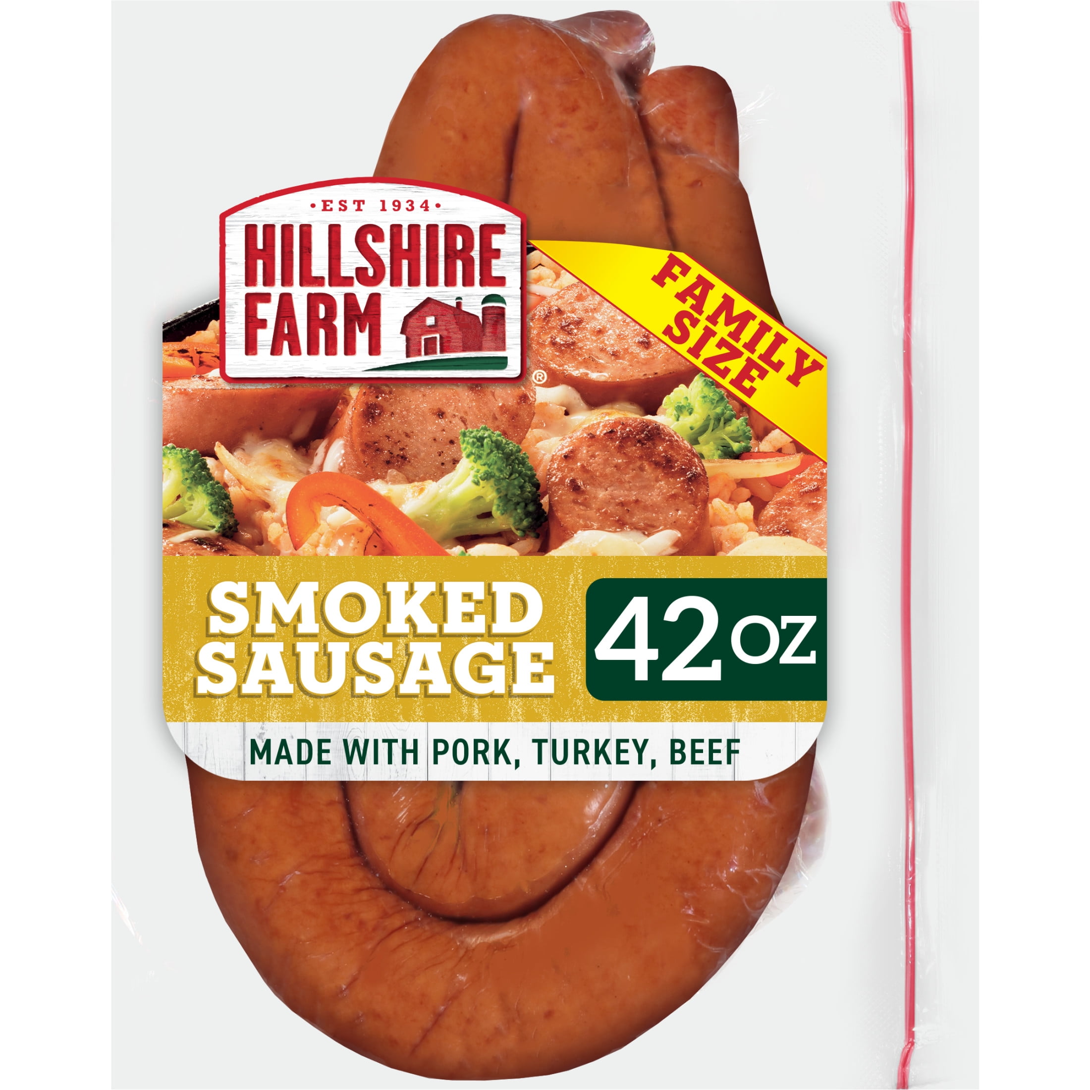 Hillshire Farm Smoked Sausage Rope, 42 oz