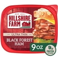 thumbnail image 1 of Hillshire Farm Ultra Thin Black Forest Ham Lunchmeat, 9 oz Plastic Tub, Refrigerated, 1 of 12