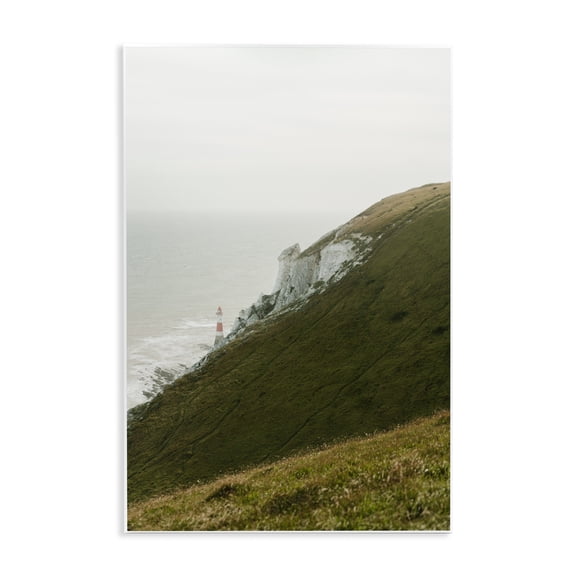 Stupell Industries Hillside Beachy Head Lighthouse Wall Plaque Art, design by Jade Sharp Photo, 19 x 13
