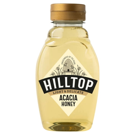 Hilltop Acacia Honey 340G, Imported from Britain