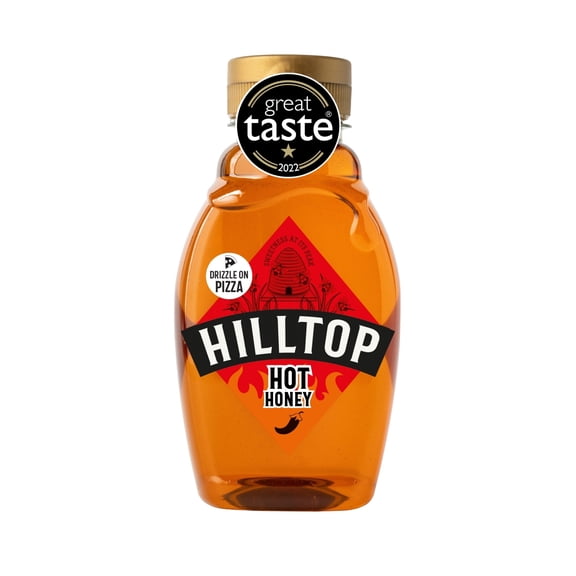 Hilltop Hot Honey 340g, Imported from Britain
