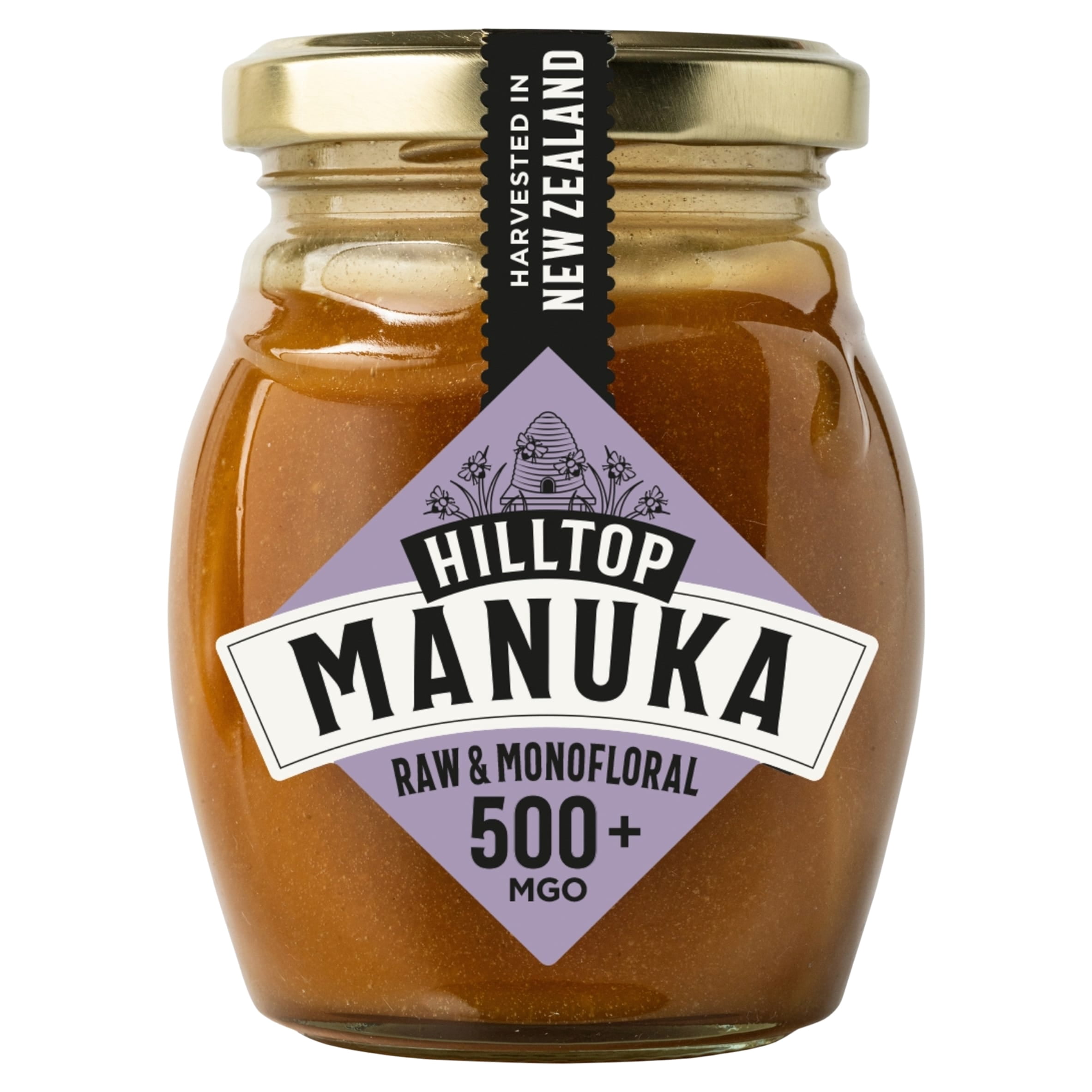 Hilltop Premium Manuka Honey 500+ Mgo 225G, Imported from Britain