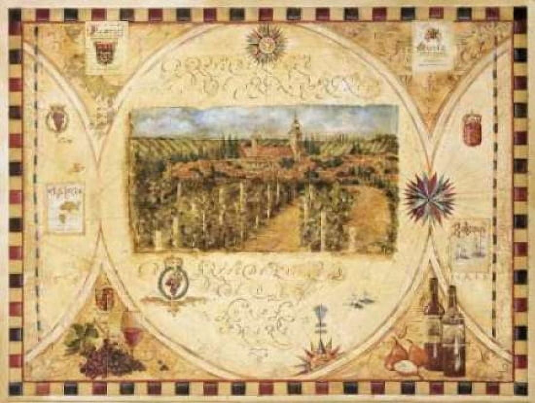 Hilltop Winery Canvas Art - Liz Jardine (22 x 28)