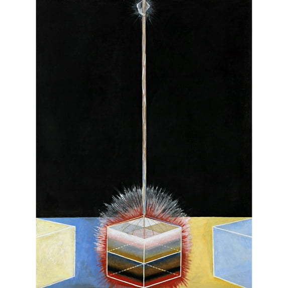 Hilma Af Klint Group IX No 27 UW The Dove Abstract Extra Large XL Wall Art Poster Print