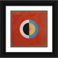 thumbnail image 1 of Hilma af Klint 12x12 Black Ornate Wood Framed Double Matted Museum Art Print Titled: Group IX, Suw, No. 17. the Swan, No. 17 (1914-1915), 1 of 5