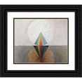 thumbnail image 1 of Hilma af Klint 17x15 Black Ornate Wood Framed Double Matted Museum Art Print Titled - Group IX, Suw No. 12, the Swan No. 12 (1915), 1 of 5