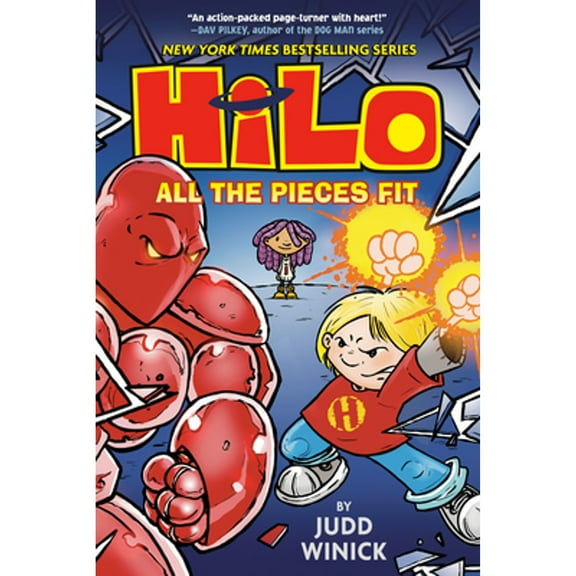 Pre-Owned Hilo Book 6: All the Pieces Fit: (A Graphic Novel) (Hardcover) 0525644067 9780525644064