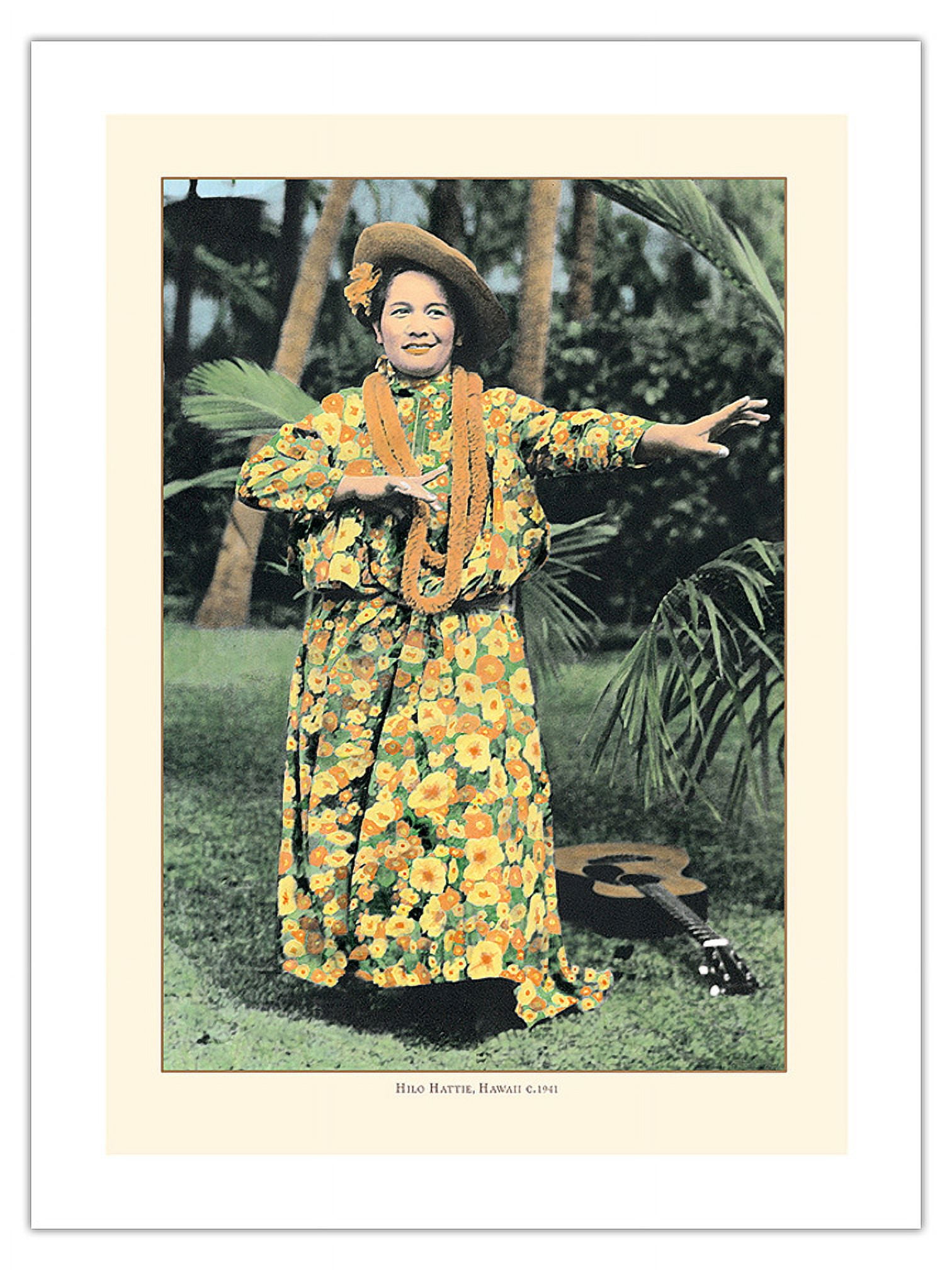 Fine Art Prints & Posters - Swing and Sway - Hawaiian Hula Dancer - March  1953 - Fine Art Prints & Posters - IslandArtStore.com