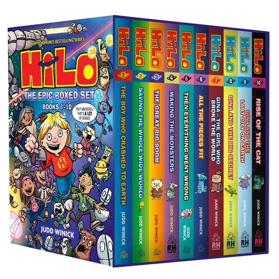 Judd Winick The Epic Boxed Set (Books 110) (Paperback)