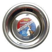Hilo Stainless Steel Small Pet Feeding Bowl for Pets, Silver