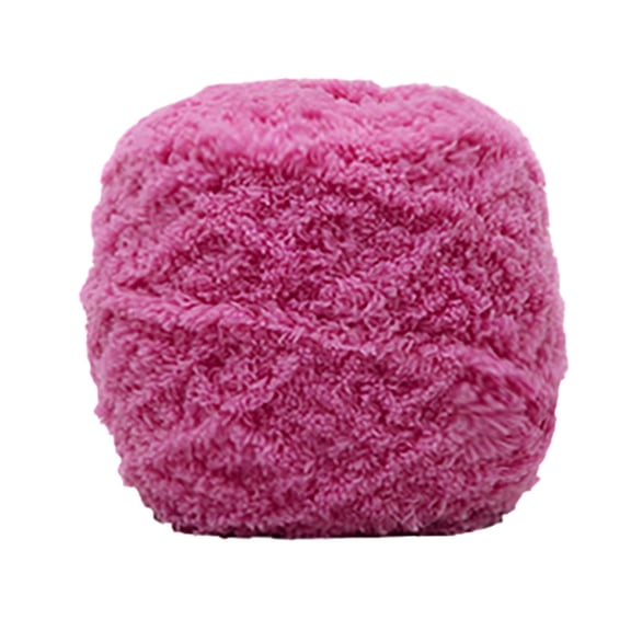 Hilo de terciopelo coral suave para tejer, chal, bufanda, hilo de crochet