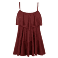 thumbnail image 1 of Hilor Women's Tankini Tops Ruffled Flounce Flowy Tiered Bathing Suits, 1 of 7