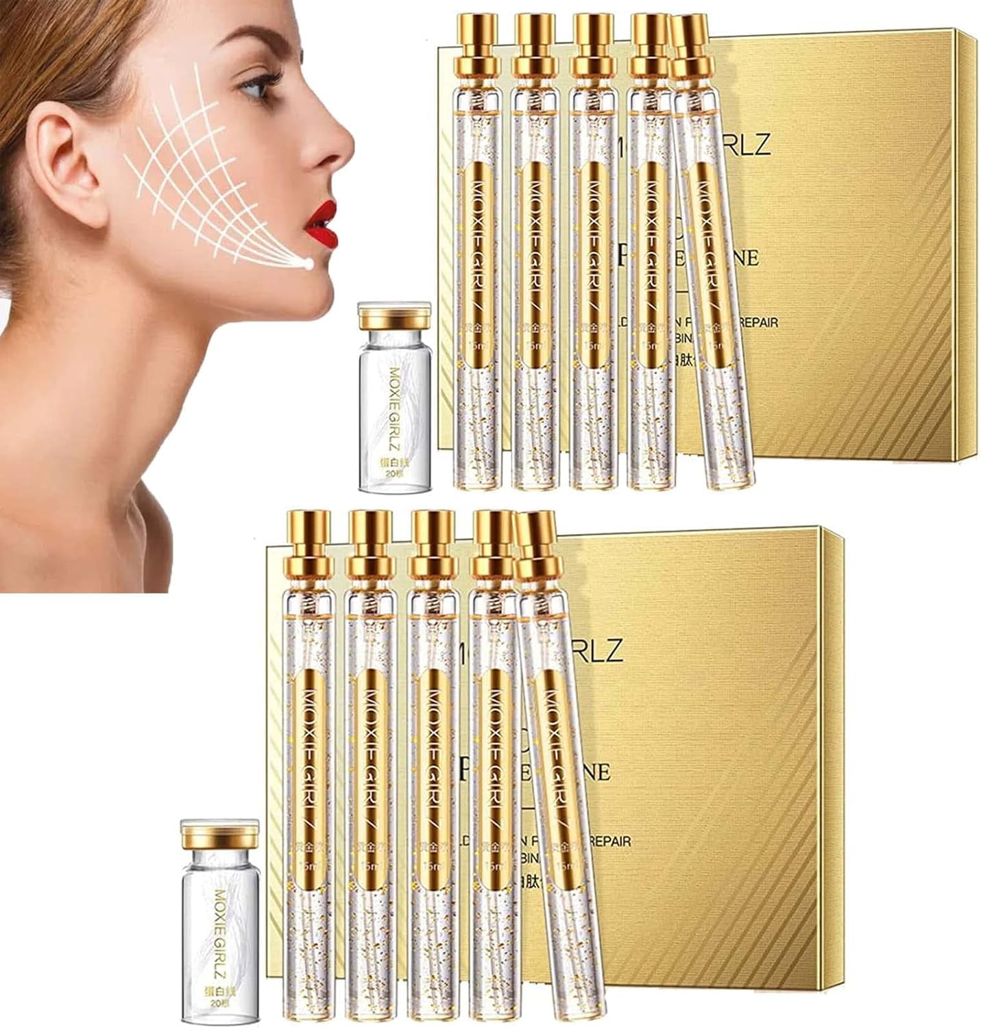 Hilos Tensores Para El Rostro, Hilos de Colageno para la Cara, Beaute