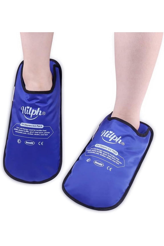 Cooling Moisturizing Socks for Unisex, Blue, 12.2" x 5.51" (2 Pair)