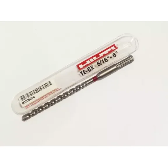 Hilti Hammer Drill Bit Te-Cx 5/16" X 6" 00205316 New Made In Usa