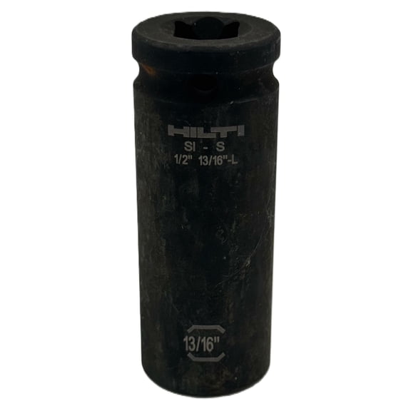 Hilti S-NSD 13/16in Deep Impact Socket 1/2in Drive SI-S #371836 Tool