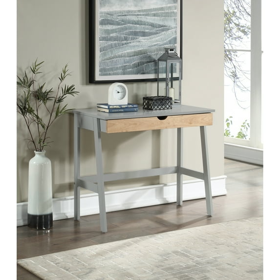 Hilton Desk In Gray/Natural
