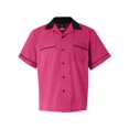 thumbnail image 1 of Hilton HP2244 Women's GM Legend Bowling Shirt - Pink/ Black - Small, 1 of 2