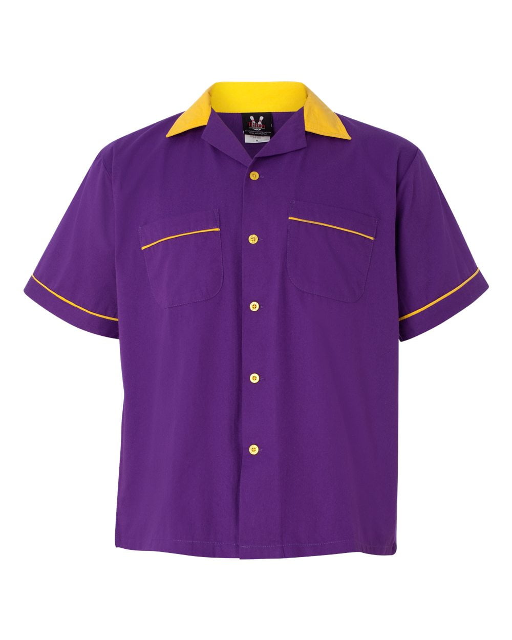 Hilton HP2244 Women's GM Legend Bowling Shirt - Purple/ Gold - Small -  Walmart.com