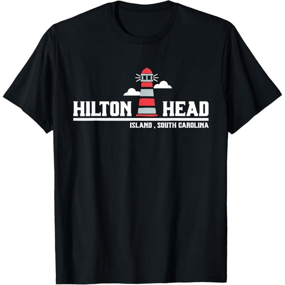 Hilton Head Island Lighthouse Nautical Souvenir SC Tourist T-Shirt