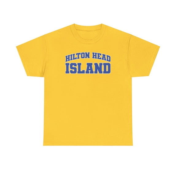 Hilton Head Island Shirt Gifts Tshirt Crew Neck Short Sleeve
